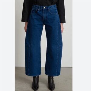 B SIDES Relaxed Lasso Denim in Van Blue